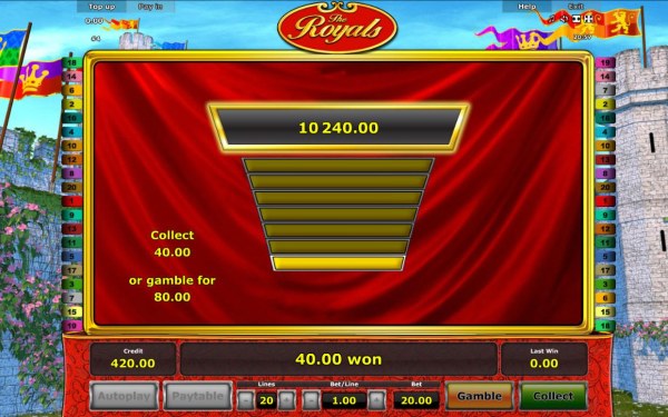 Casino Codes image of The Royals