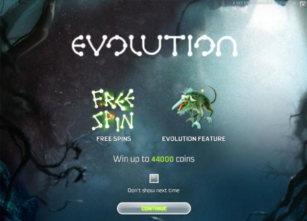 Evolution screenshot