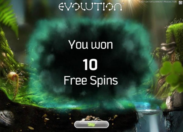Casino Codes - 10 free spins have been awarded