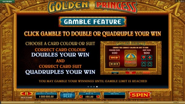 Gamble Feature Games Rules by Casino Codes