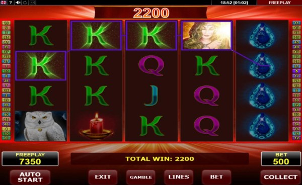 A winning Four of a Kind - Casino Codes