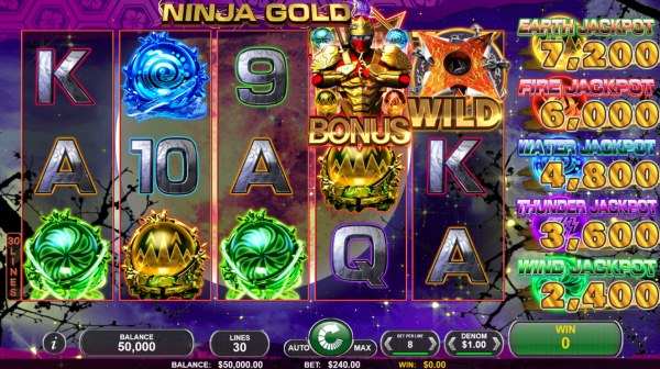 Ninja Gold by Casino Codes