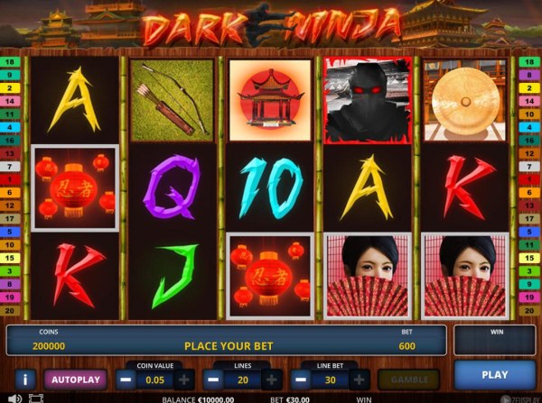 Dark Ninja by Casino Codes