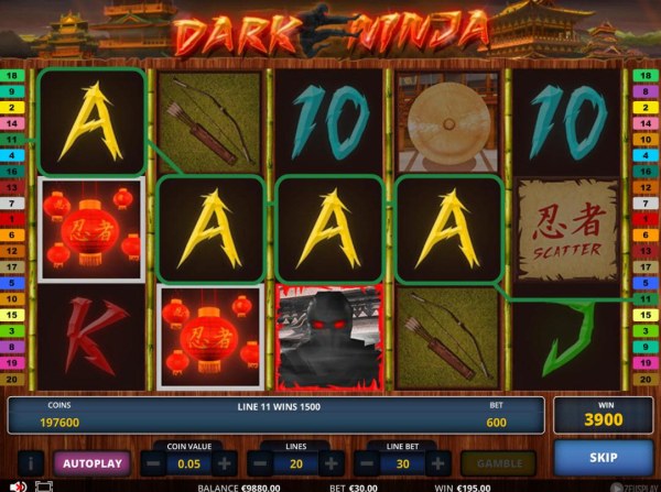 Casino Codes image of Dark Ninja