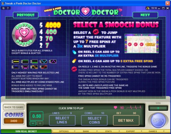 Sneek a Peek-Doctor Doctor screenshot