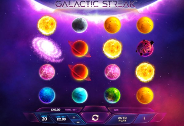 Galactic Streak by Casino Codes