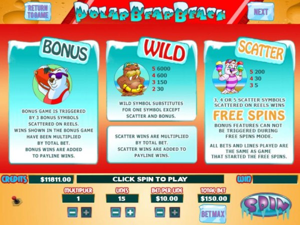 Polar Bear Beach by Casino Codes