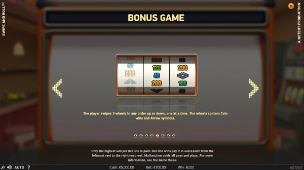 Casino Codes image of Swipe and Roll
