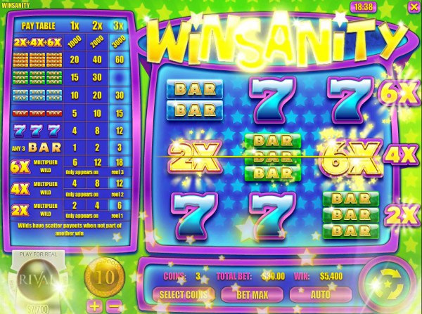 Winsanity by Casino Codes