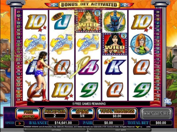 Wonder Woman by Casino Codes