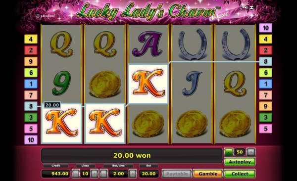 Casino Codes - typical 20.00 jackpot