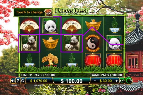 Pandas Quest screenshot