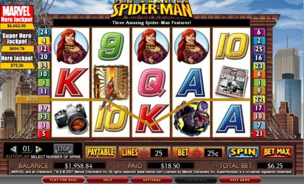 Casino Codes image of Spider-man