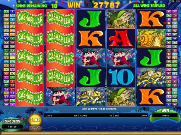 Expanding Wilds on reels 1 ans 2 triggers multiple winning paylines and a super big win. - Casino Codes
