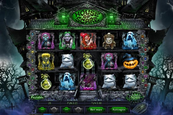 Casino Codes image of House of Scare