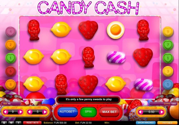 Candy Cash by Casino Codes