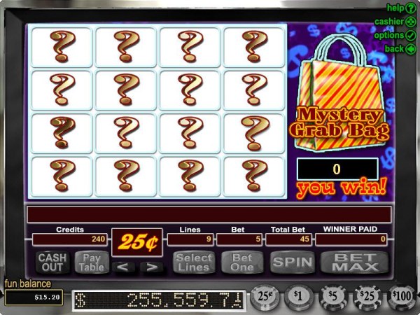 Casino Codes - Mystery Bag