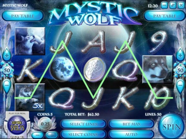 Mystic Wolf by Casino Codes
