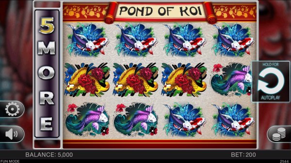 Casino Codes image of Pond of Koi