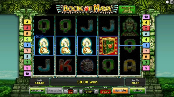 Book of Maya by Casino Codes