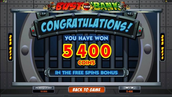 Free SPins Bonus paysout 5400 coins - Casino Codes