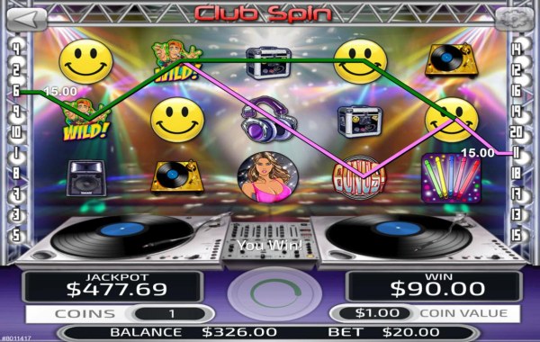 Club Spin screenshot