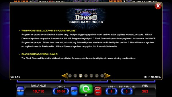 Black Diamond screenshot