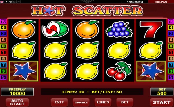 Casino Codes image of Hot Scatter