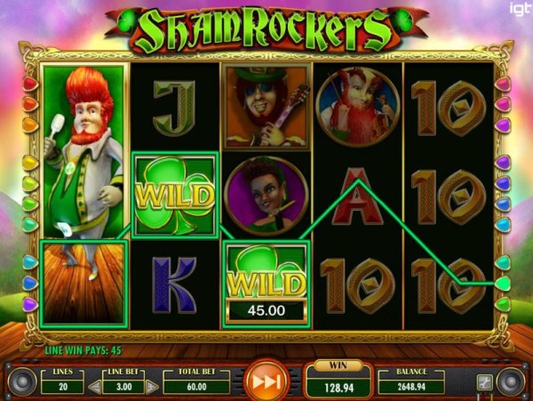 Casino Codes image of Shamrockers Eire To Rock