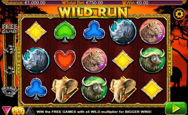 Casino Codes image of Wild Run