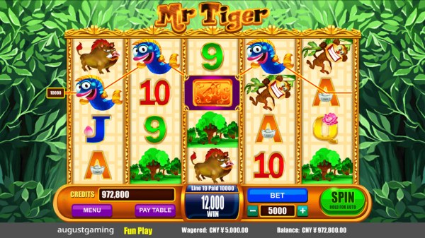 Mr Tiger by Casino Codes