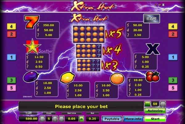 Xtra Hot by Casino Codes