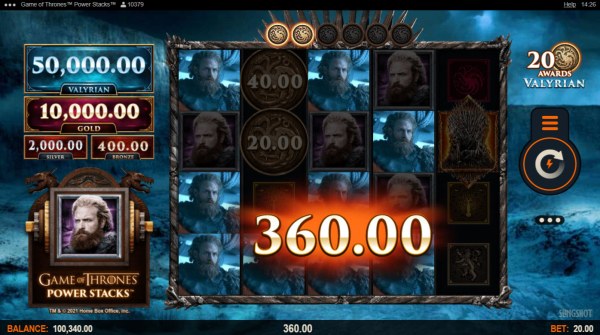 Casino Codes image of Game of Thrones Power Stacks