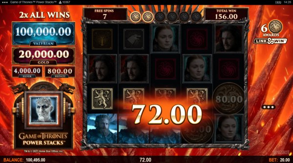Game of Thrones Power Stacks screenshot