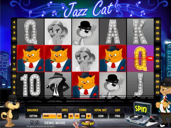 Casino Codes image of Jazz Cat