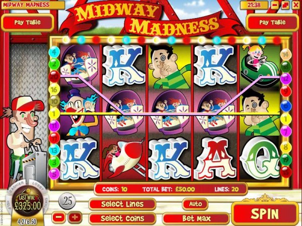 Casino Codes image of Midway Madness