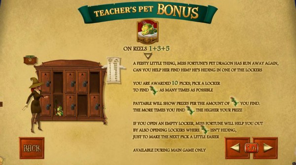 Teachers Pet Bonus Game Rules - Casino Codes