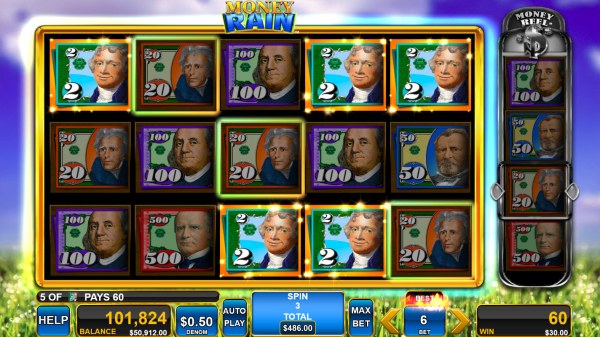 Money Rain by Casino Codes