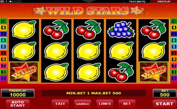 Casino Codes image of Wild Stars