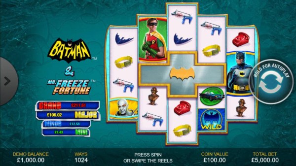 Batman & Mr. Freeze Fortune screenshot