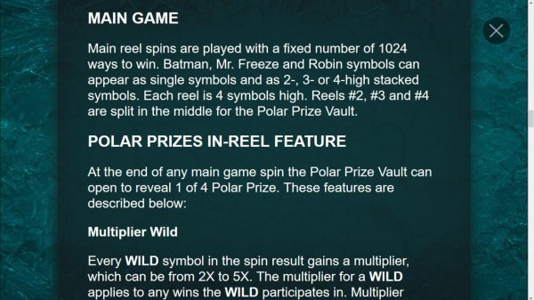 Casino Codes image of Batman & Mr. Freeze Fortune