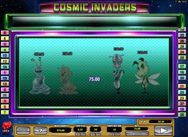 Cosmic Invaders screenshot