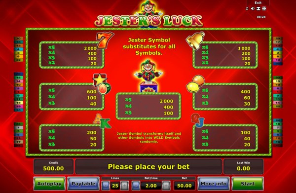 Jester's Luck screenshot