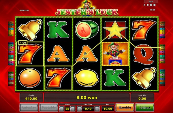 Casino Codes image of Jester's Luck