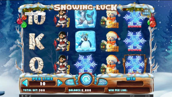 Snowing Luck Christmas Edition screenshot