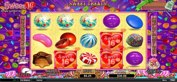 Casino Codes image of Sweet 16