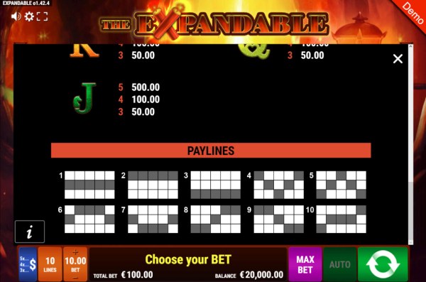 Casino Codes image of The Expandable