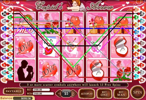 Cupid's Arrow by Casino Codes