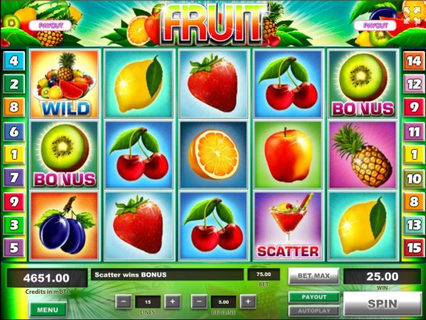 Casino Codes - Bonus feature triggered when you land a kiwi bonus symbol on reels 1 and 5.