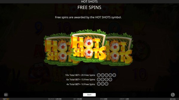 Casino Codes image of Hot Shots